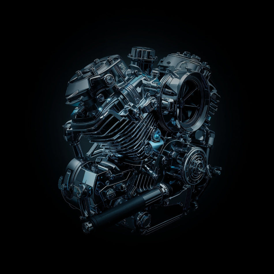 Motor y componentes internos