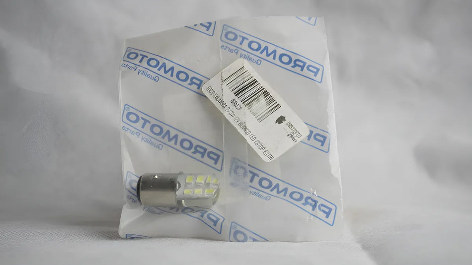 FOCO CALAVERA 2/3W 12V BLANCO LED (STOP ESTROBO) SOLO FOCO PROMOTO by MOTOS Y EQUIPOS