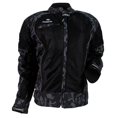 CHAMARRA DEPORTIVA KOHL L NGO/CAMO KOHL-477 TEXTIL VENTILADO P/DAMA by KOHL