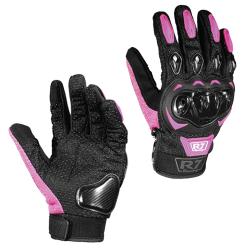 GUANTES VEL R7 RACING S ROSA R7-2 TOUCH
