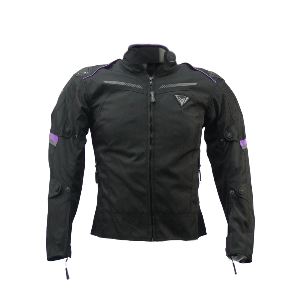 CHAMARRA GIA RACER NEGRO MR CH