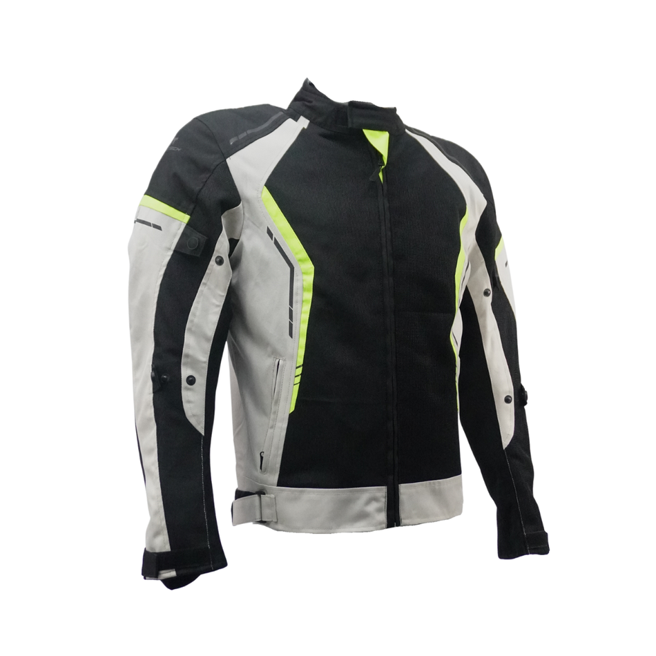 JACKET BLANCO NEGRO L