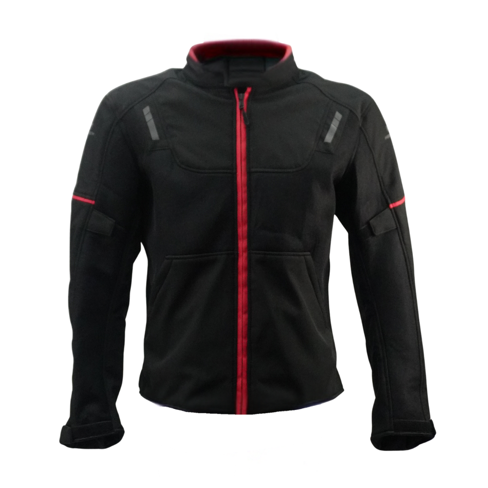 JACKET ROJO NEGRO XL