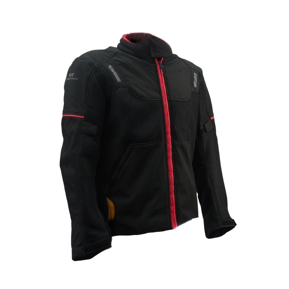 JACKET ROJO NEGRO XL