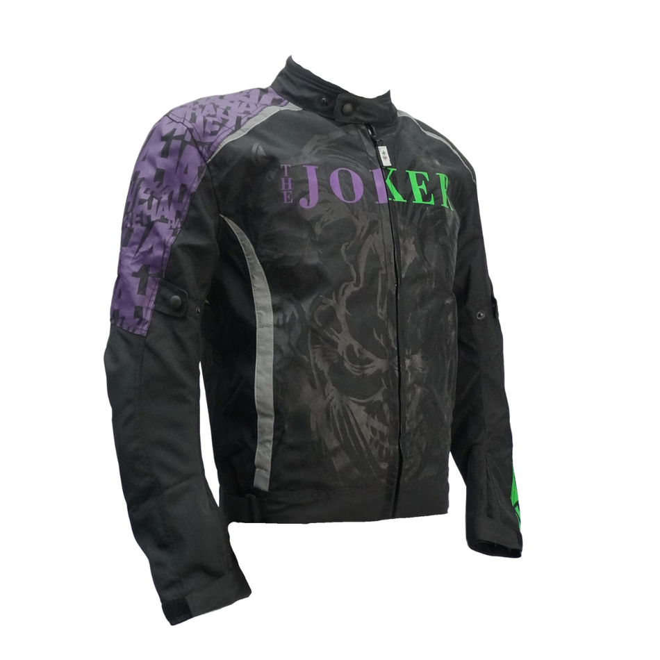 CHAMARRA DC TEXTIL CON PROTECCIONES JOKER NEGRO L