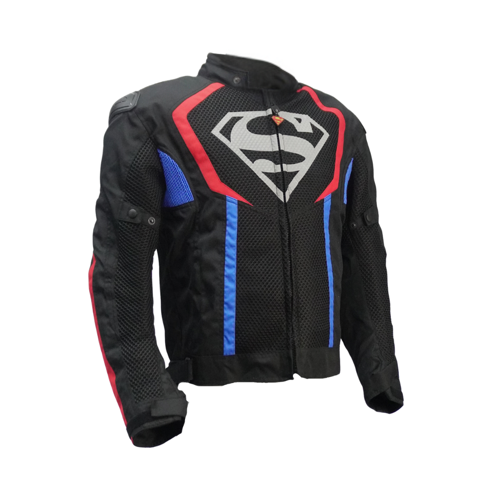 CHAMARRA DC TEXTIL CON PROTECCIONES SUPERMAN