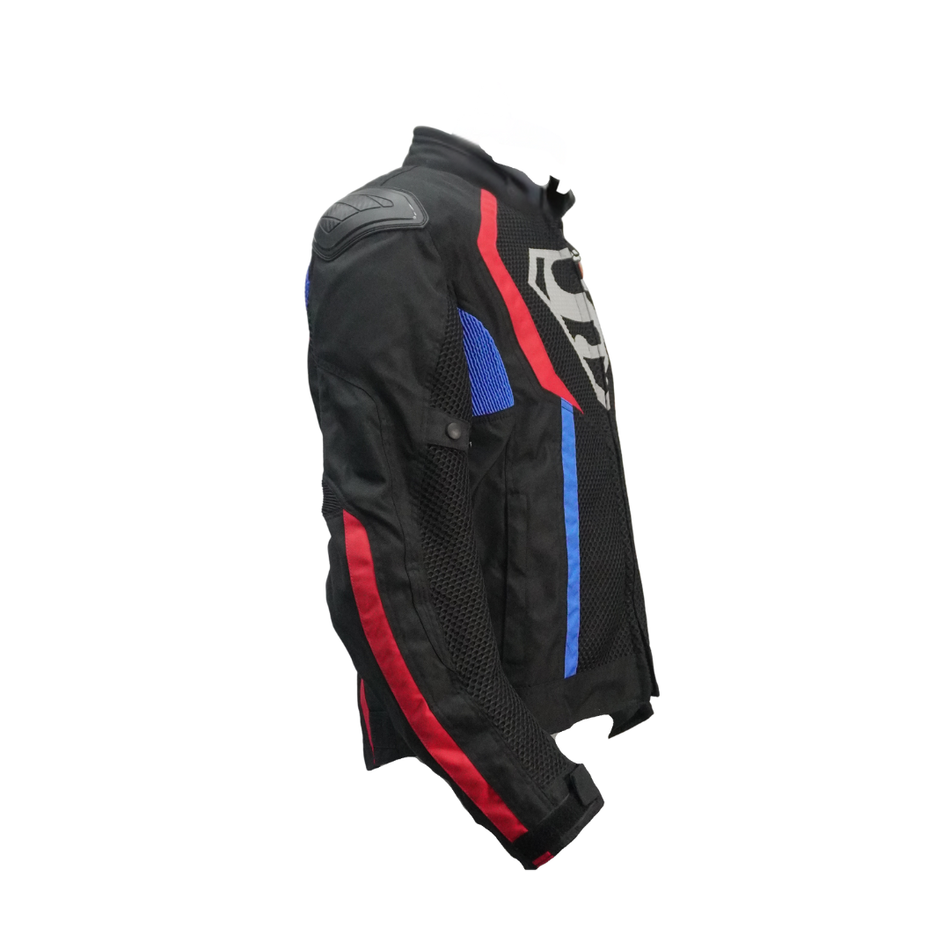 CHAMARRA DC TEXTIL CON PROTECCIONES SUPERMAN