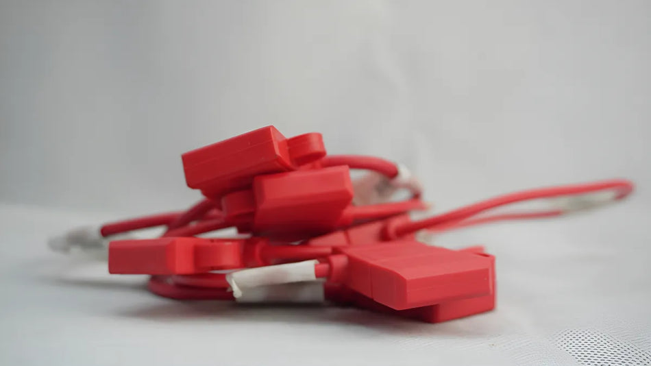 PORTA FUSIBLES ROJO by VARIOS