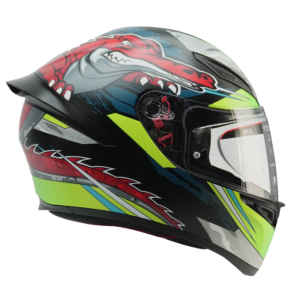 CASCO CERRADO AGV LIMA ROJO/MATE