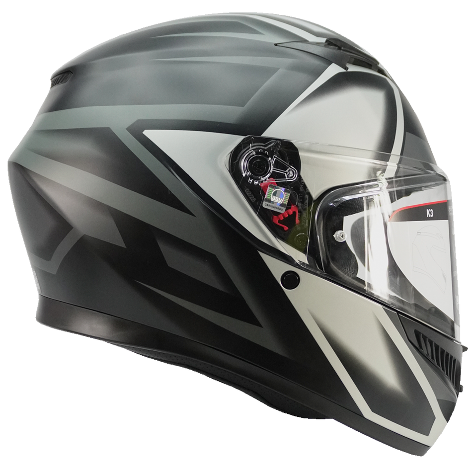 CASCO CERRADO AGV XL NEGRO/GRIS MATE